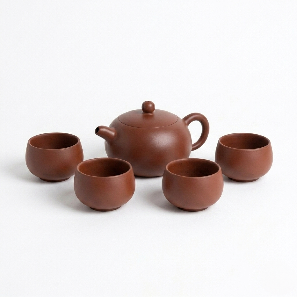 天圓紫砂茶具套裝